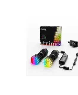 Vianočné osvetlenie Smart LED vianočná reťaz TWINKLY Strings TWS250SPP-BEU 20m WiFi