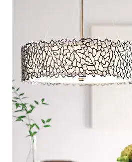 Svietidlá Elstead Kichler KL-SILVER-CORAL-P-A - Luster na tyči SILVER CORAL 3xE27/100W/230V chróm KL-SILVER-CORAL-P-A