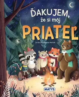 Leporelá, krabičky, puzzle knihy Ďakujem, že si môj priateľ - Em Bruce