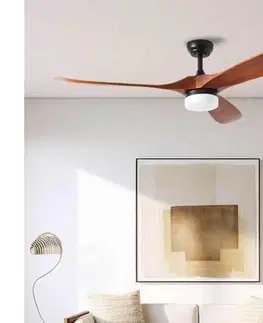LED osvetlenie ZE - LED stropný látor GINOSA LED/18W/230V Wi-Fi Tuya čierny/dub + DO ZEV018