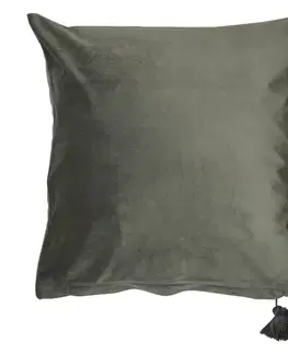 Dekoračné obliečky Obliečka Velvet 40x40 čierna