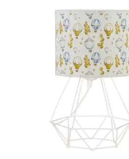 Lampy  Detská stolná lampa KIDS ROOM 1xE27/60W/230V priemer 18 cm balóniky H0947