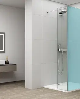 Sprchovacie kúty POLYSAN - ESCA otoč. panel pre fixné sklo, 600, chróm ES3B60