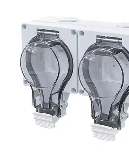 Predlžovacie káble  5B352 - Dvojitá zásuvka do vlhkého prostredia 230V/16A IP66 5B352