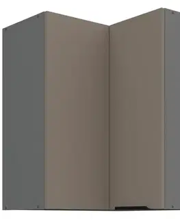 Kuchynské skrinky visiace Kuchynská skrinka Aria-Ta/Ant Anti Fingerprint 60x60 Gn-72 2f (90°)