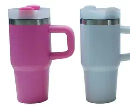 Termosky a termohrnčeky MAKRO - Termohrnček 420ml rôzne farby