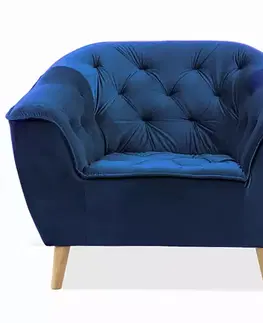 Moderné kreslá Kreslo Galaxy Bluvel 86/prírodné