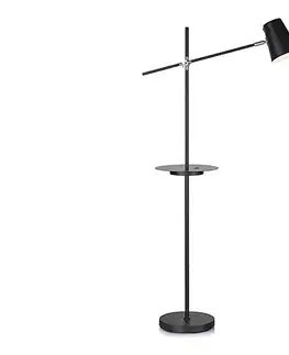 Lampy Markslöjd 107307 - Stojacia lampa s USB LINEAR 1xE14/40W/230V 107307