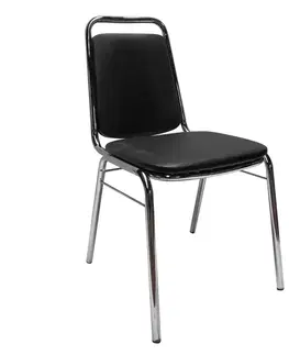 Konferenčné stoličky KONDELA Zeki konferenčná stolička čierna