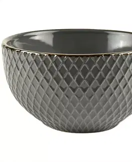 Dekorácie a bytové doplnky Miska Malai 13,5 cm sivá 639871