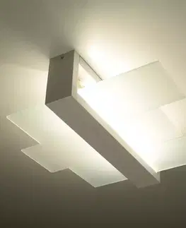 Vnútorné osvetlenie Stropná Lampa Luizjana 1 WHITE A-07