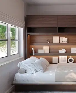 Postele Dig-net nábytok Sklápacia posteľ Lenart BED CONCEPT BC-04 dub dunin | 140 x 200 cm