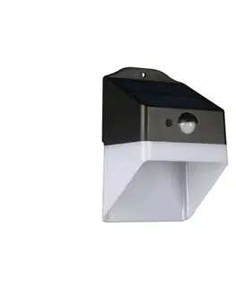 Svietidlá  LED solárne nástenné svietidlo so senzorom LED/2W/3,7V 4000K IP65 1200 mAh 10309