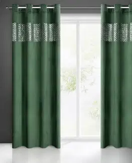 Závesy do spálne Záves MARGOT 140X250 na priechodkách 373191