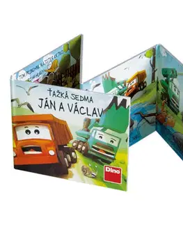 Leporelá, krabičky, puzzle knihy Leporelo Ťažká sedma Dino