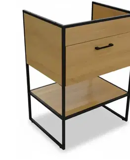 Nábytok do kúpeľne Skrinka Belweder  D60 dub