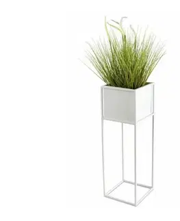 Stojany na kvetiny HowHomely Stojan na kvety 70x24 cm biela 10-1590/70/bialy