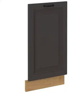 Dvierka a čelá zásuviek pre kuchynske skrinky Dvierka na umývačku STILO grafit mat/artisan Dvierka zm 713x446