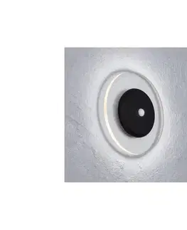 Svietidlá Eglo 75884 - LED RGBW stmievateľné nástenné svietidlo so senzorom TREPELLA LED/5V čierne + s diaľkovým ovládačom 75884