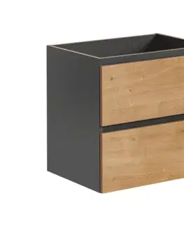 Skrinky do kúpeľne ArtCom Skrinka pod umývadlo MONAKO Grey Oak 820 | 60 cm