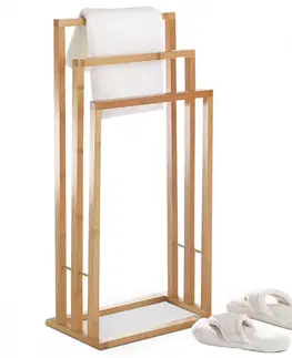 Doplnky do kúpeľne Stojan na ručníky bambusový DR-039 Autronic