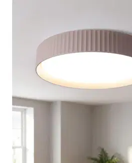 Svietidlá BRILAGI - LED stmievateľné stropné svietidlo LUCIA LED/48W/230V pr. 41 cm taupe + diaľkové ovládanie WO800-OEM43-40