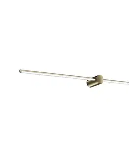 Svietidlá Ideal Lux - LED Obrazové svietidlo FILO LED/16W/230V 115 cm CRI 90 mosadz 327785