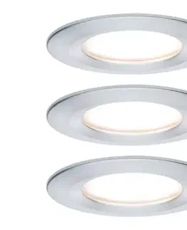 Svietidlá Paulmann 93462 - SADA 3xLED/6W IP44 Kúpeľňové podhľadové svietidlo NOVA 230V 93462