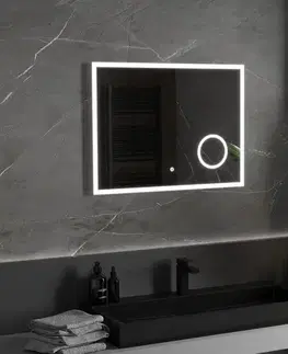Kúpeľňové zrkadlá MEXEN - Kala zrkadlo s osvetlením 80 x 60, LED 6000K, 9820-080-060-611-00