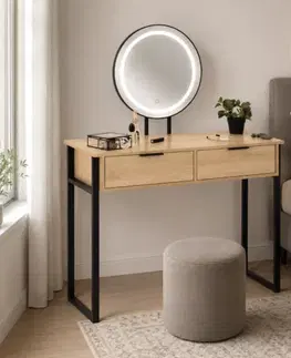 Toaletné stolíky ArtJum Toaletný stolík s LED zrkadlom | CM-354333