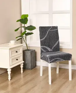 Doplnky do spálne 4Home Napínací poťah na stoličku Slate 45 - 50 cm, sada 2 ks