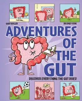 Príprava do školy, pracovné zošity Adventures of the Gut - Dr Emily Cook