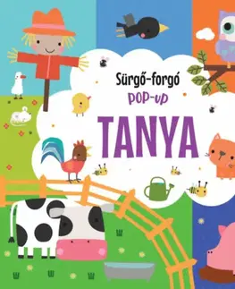 3D, magnetické, priestorové knihy Sürgő-forgó pop-up - Tanya