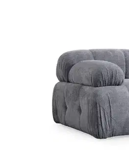 Kreslá Kreslo / Jednomiestna pohovka Petite L1 - Grey