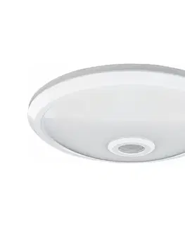 Svietidlá Greenlux LED stropné svietidlo s pohybovým a súmrakovým senzorom LED/16W/230V pr. 29 cm biela 