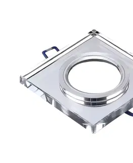 Svietidlá  Zápustné svietidlo 1xGU10/MR16/10W/230V 9x9 cm lesklý chróm 5903271845934
