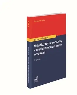 Verejné právo Najdôležitejšie rozsudky v medzinárodnom práve verejnom, 2.vydanie - Kolektív autorov