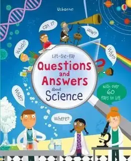 Leporelá, krabičky, puzzle knihy Lift-the-Flap Questions and Answers About Science - Katie Daynes,Marie-Eve Tremblay