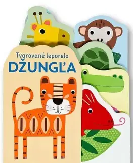 Leporelá, krabičky, puzzle knihy Tvarované leporelo: Džungľa - Sally Payne