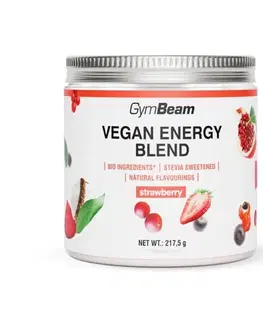 Pre-workouty GymBeam Vegan Energy Blend jahoda