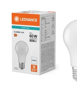 LED osvetlenie LED žiarovka CLASSIC A60 E27/8W/230V 4000K - Ledvance 4099854049187
