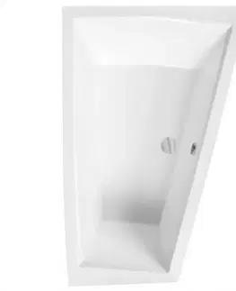 Rohové vane Vaňa Intima Duo Slim 180/125 P +nohy