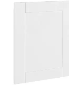 Dvierka a čelá zásuviek pre kuchynske skrinky Milano Bianco Super Mat OZ 45