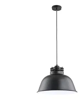 Svietidlá  Luster na lanku ARRIZO 1xE27/15W/230V čierna 60431