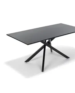 Konferenčné stolíky Jedálenský stôl MATRIX 180, čierne drevo