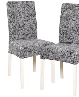 Doplnky do spálne 4Home Napínací poťah na stoličku Stone 45 - 50 cm, sada 2 ks