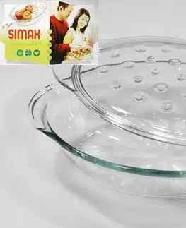 Pekáče, plechy MAKRO - Pekáč oválny 3,5L s vekom 0,6L, SIMAX