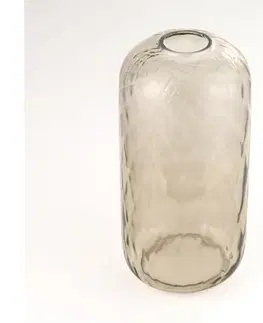 Lampy  Náhradné sklo k lustru KARO E27, Ø 14 cm, dymovo-hnedé 7701