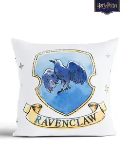 Dekoračné obliečky MKLozkoviny.sk Obliečka na vankúš mikroplyš Harry Potter 40 × 40 cm - Bystrohlav biele-  -