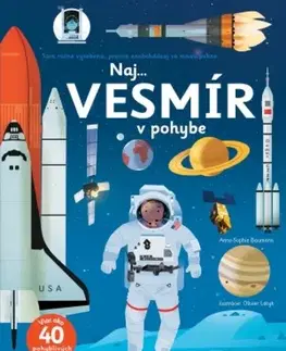 Leporelá, krabičky, puzzle knihy Naj... Vesmír v pohybe - Anne-Sophie Baumann